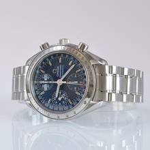 Thumbnail von Omega Speedmaster Day Date 3523.80.00 chronograph blue dial