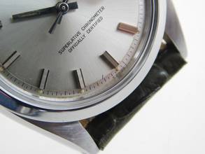 Thumbnail von Rolex Datejust 36 Stahl 36 mm Vintage v 1971 TOP Zustand Kaliber 1570 Im Top Zustand mit Stick Dial