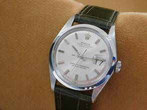 Thumbnail von Rolex Datejust 36 Stahl 36 mm Vintage v 1971 TOP Zustand Kaliber 1570 Im Top Zustand mit Stick Dial