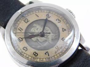 Thumbnail von Omega Classic Vintage Handaufzug Herrenuhr St. Christophorus 23.4 SC Omega St. Christopher Christopherus Ref 2041 Vintage 1939