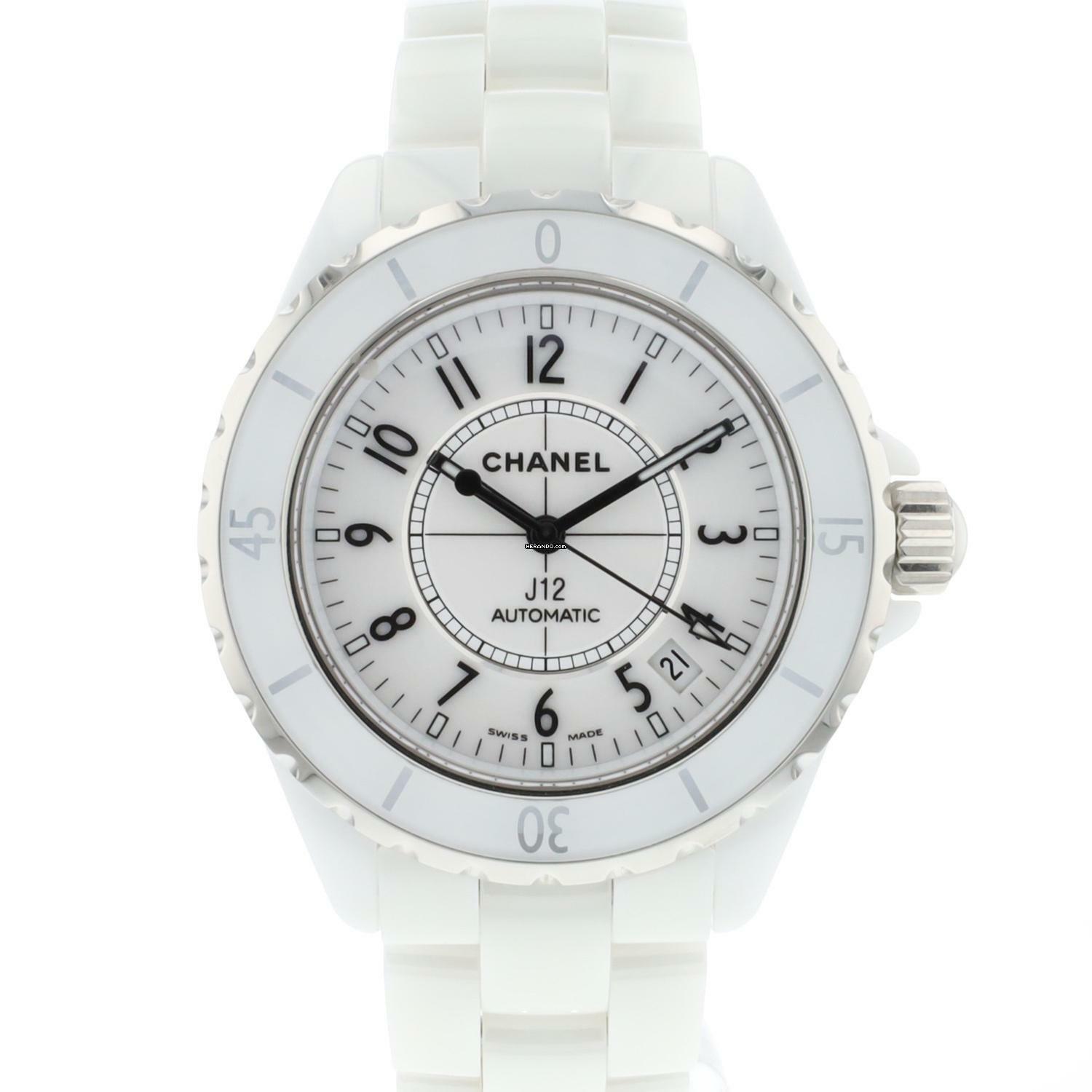  Chanel J12 White Ceramique 38MM Automatic 