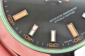 Thumbnail von Rolex Milgauss 116400GV Green Rolex Service 02/2025