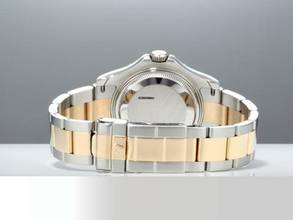 Thumbnail von Rolex Yacht-Master 35mm 168623 2016 Edelstahl Gelbgold 750 Automatik Stainless Steel Gold Oyster-band Chronometer Blue Dial