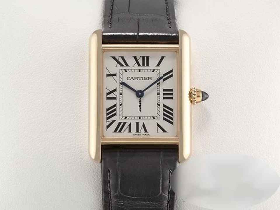  Cartier Tank Louis Cartier Neuwertige Cartier Tank Louis Großes Modell Gelbgold 750 2024 Wgta0067 Gold 