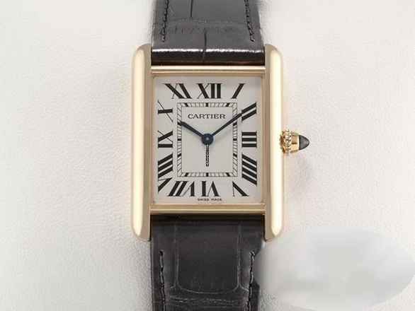  Cartier Tank Louis Cartier Neuwertige Cartier Tank Louis Großes Modell Gelbgold 750 2024 Wgta0067 Gold 