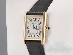 Thumbnail von Cartier Tank Louis Cartier Neuwertige Cartier Tank Louis Großes Modell Gelbgold 750 2024 Wgta0067 Gold