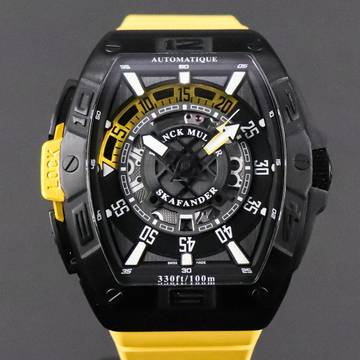  Franck Muller Skafander Steel Yellow Fullset 