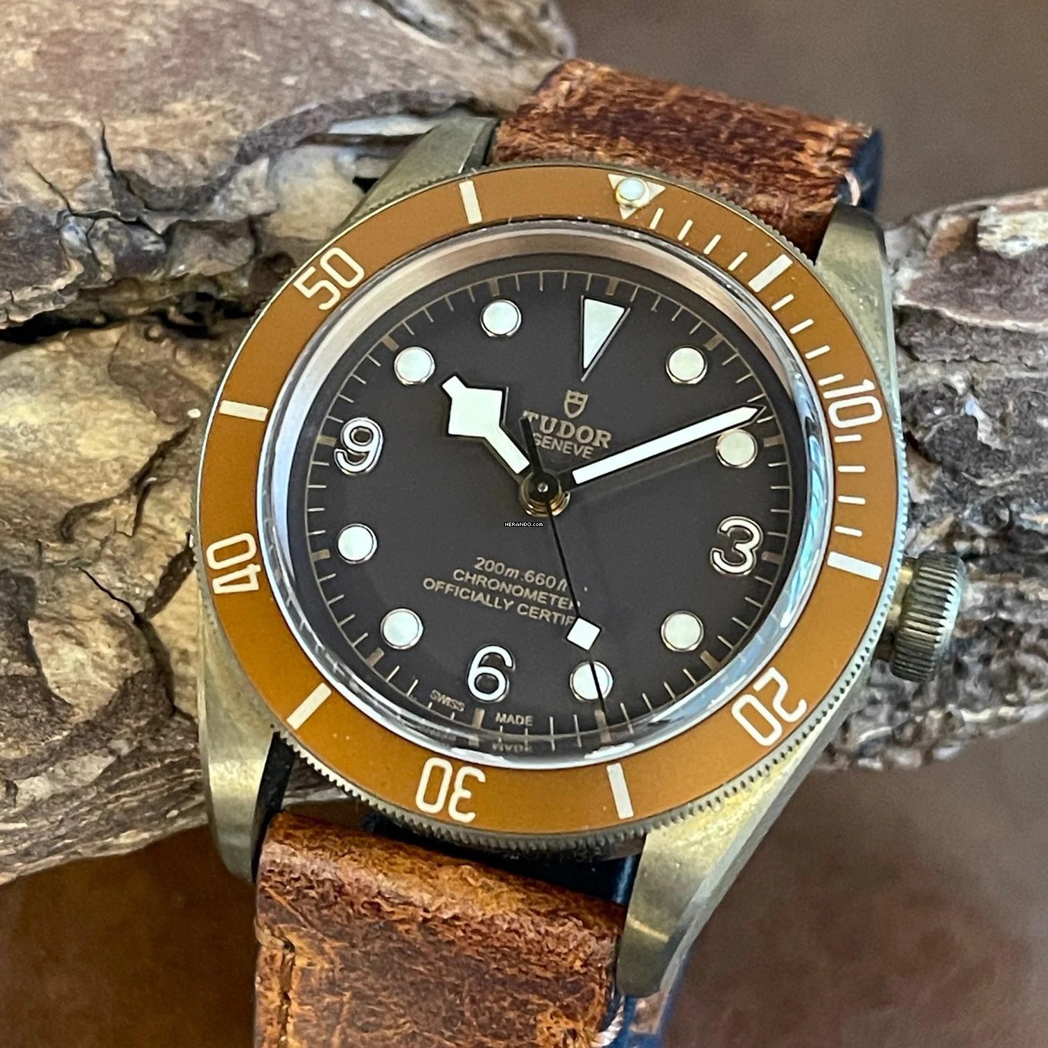 Tudor Black Bay Bronze Heritage Black Bay Bronze - FULLSET 2018 LC100 - Ref. 79250BM German Papers + original invoice