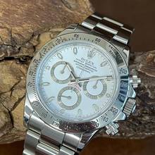 Thumbnail von Rolex Daytona Daytona Stahl weiß - Ref. 116520 - Box/Servicepapiere