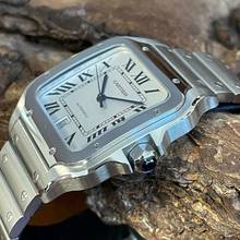 Thumbnail von Cartier Santos Santos de Cartier - FULLSET 2021 - UNPOLIERT - Ref. WSSA0018 unpolished - two bracelets