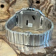 Thumbnail von Cartier Santos Santos de Cartier - FULLSET 2021 - UNPOLIERT - Ref. WSSA0018 unpolished - two bracelets