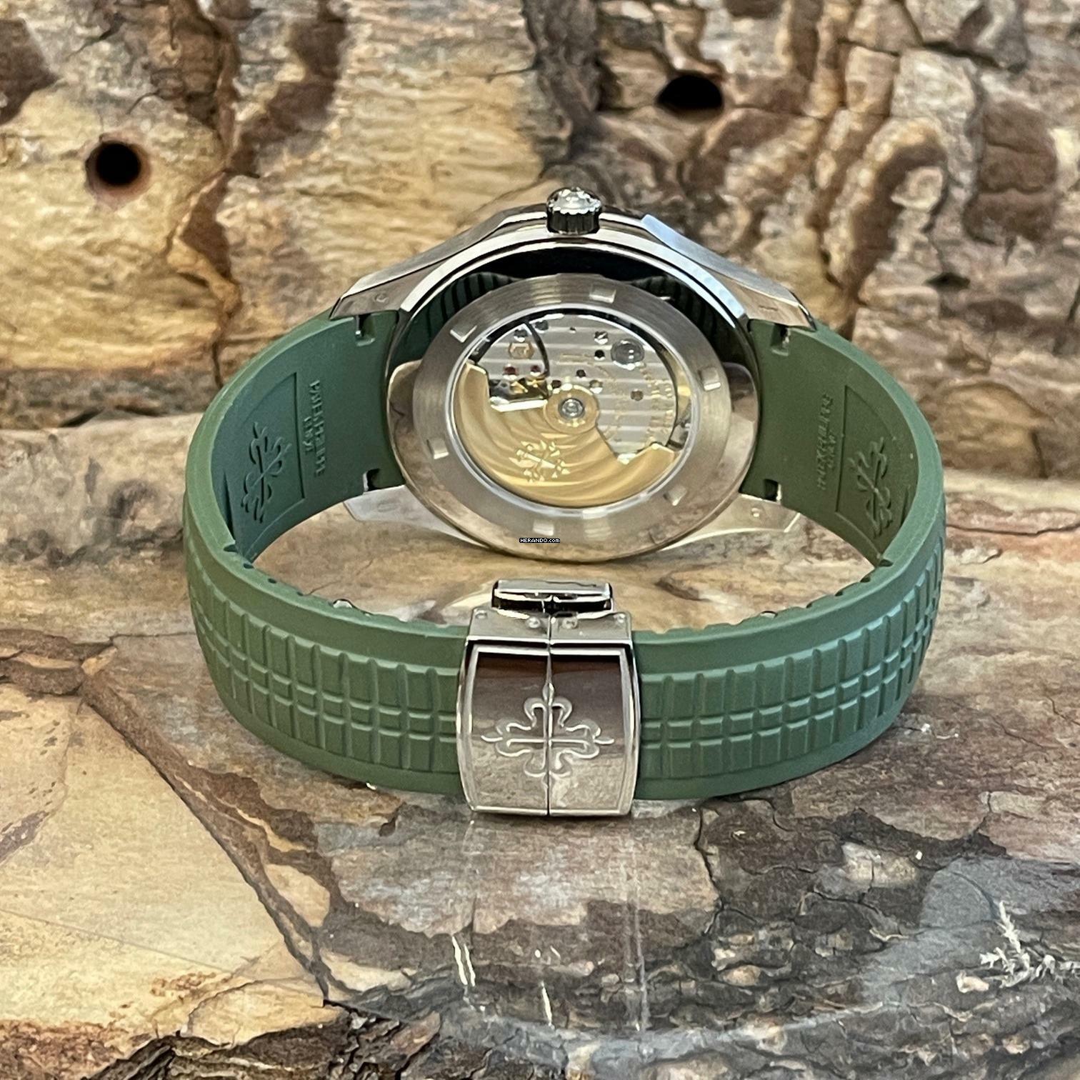 Thumbnail von Patek Philippe Aquanaut Aquanaut Green - FULLSET 2019 - UNGETRAGEN - Ref. 5168G-010
