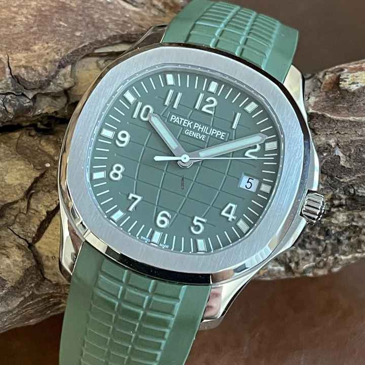  Patek Philippe Aquanaut Aquanaut Green - FULLSET 2019 - UNGETRAGEN - Ref. 5168G-010 