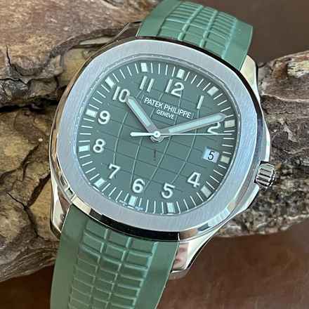  Patek Philippe Aquanaut Aquanaut Green - FULLSET 2019 - UNGETRAGEN - Ref. 5168G-010 