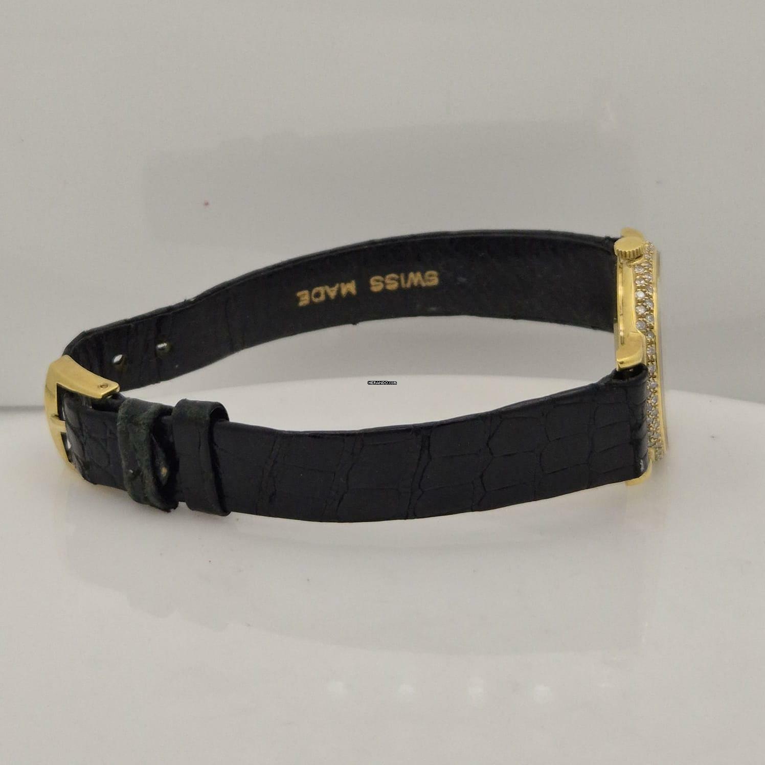 Thumbnail von Piaget Onix Dial & Diamonds & Gold 25mm Corda