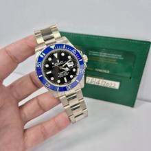 Thumbnail von Rolex Submariner Date Cookie Monster Ouro Branco 41mm Automático Completo