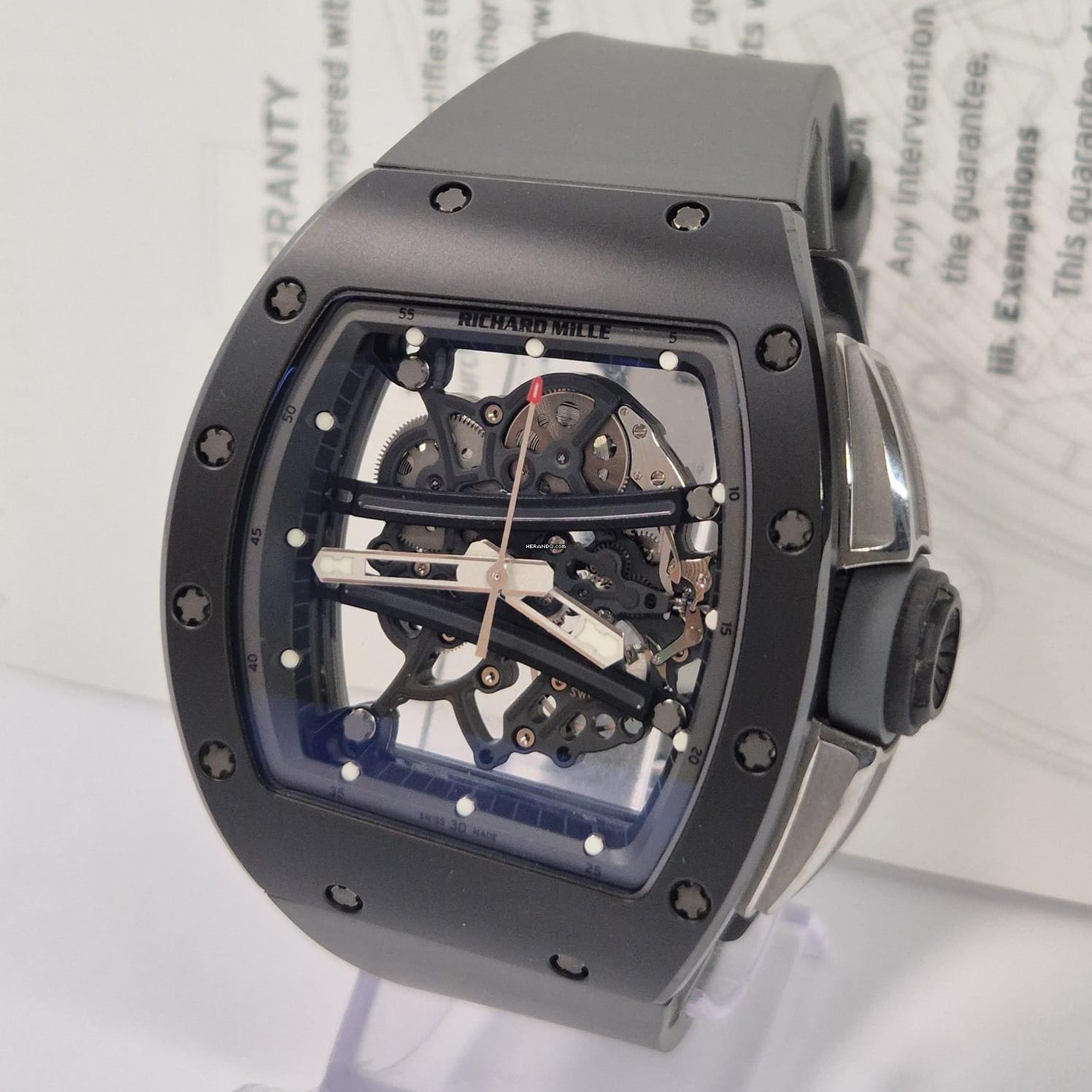 Thumbnail von Richard Mille RM 061 RM61-01 Yohan Blake Black Limited Edition Corda Completo