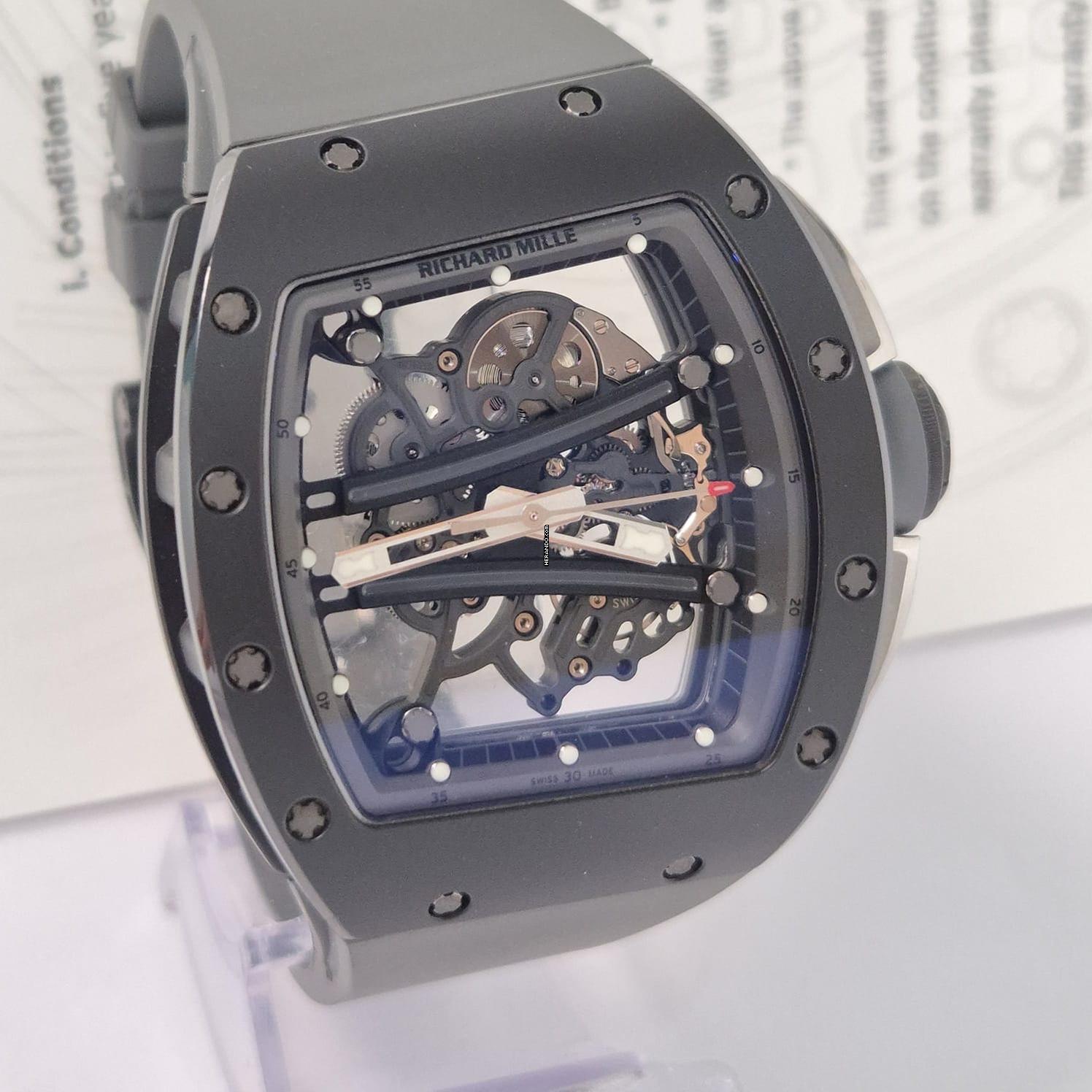Thumbnail von Richard Mille RM 061 RM61-01 Yohan Blake Black Limited Edition Corda Completo