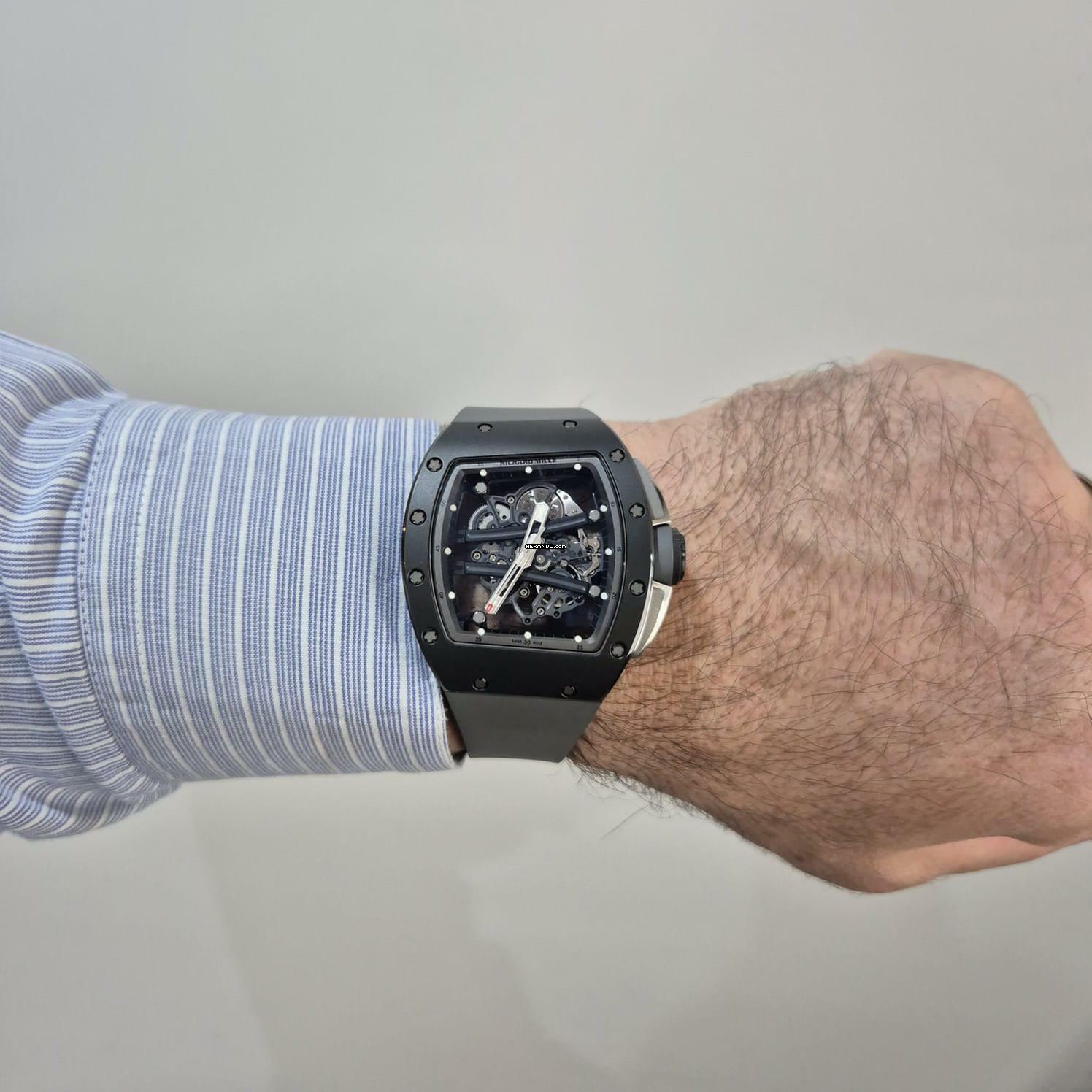 Thumbnail von Richard Mille RM 061 RM61-01 Yohan Blake Black Limited Edition Corda Completo