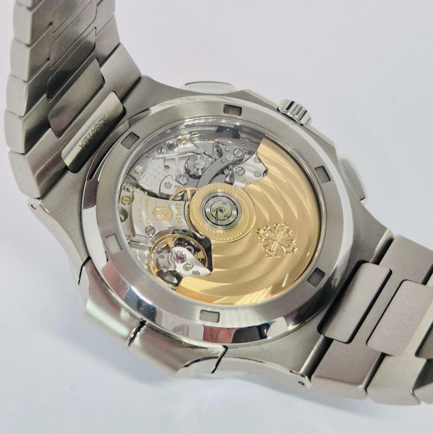 Thumbnail von Patek Philippe Nautilus Travel Time Flyback Blue Dial 40.5mm Automático Completo