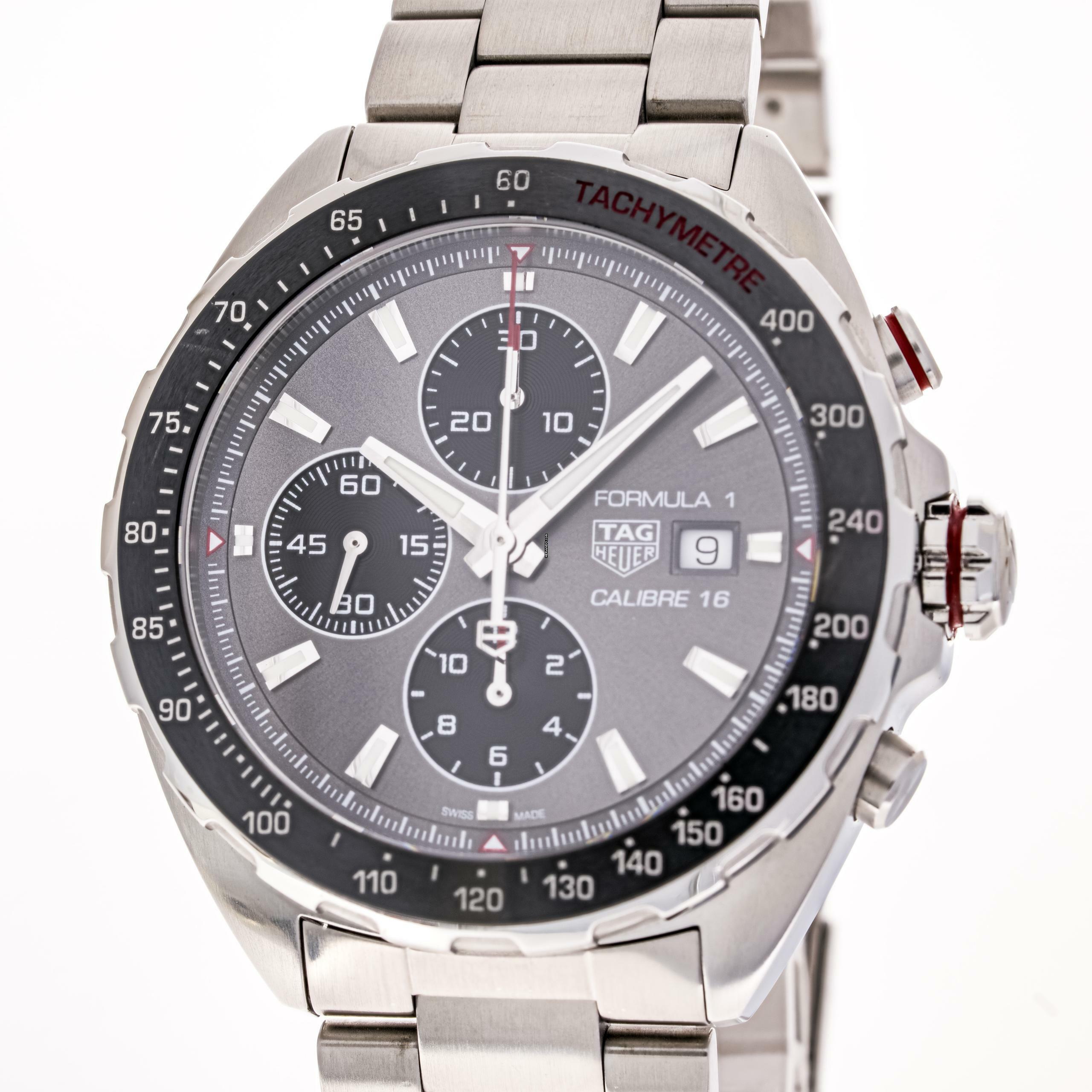  TAG Heuer Formula 1 Calibre 16 44mm – CAZ2012-0WBE7122 – like NEW – 07/2019 Full Set 