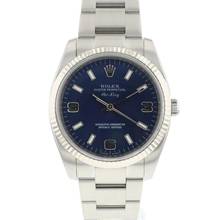 Thumbnail von Rolex Air King Fluted Blue Dial