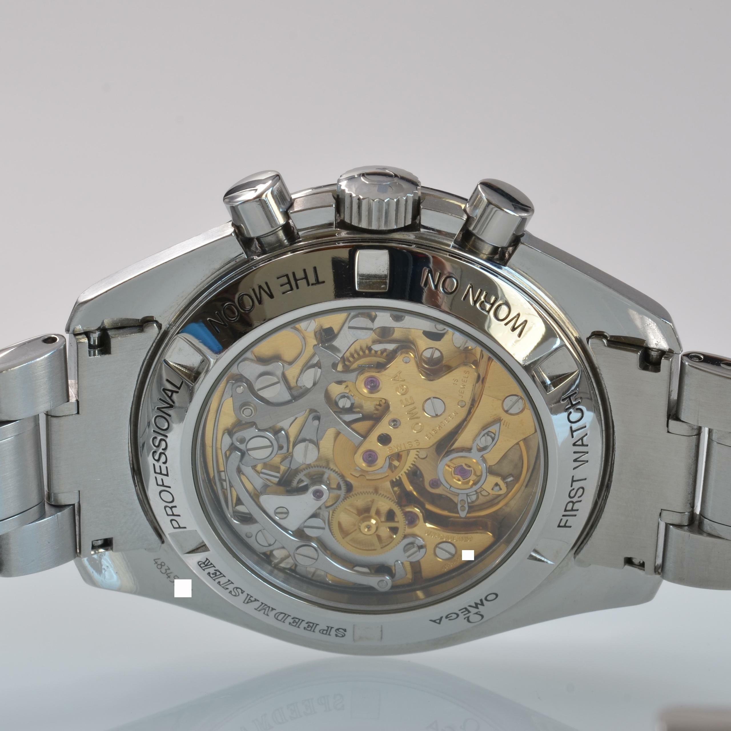 Thumbnail von Omega Speedmaster Professional Moonwatch black dial 1997 Full Set