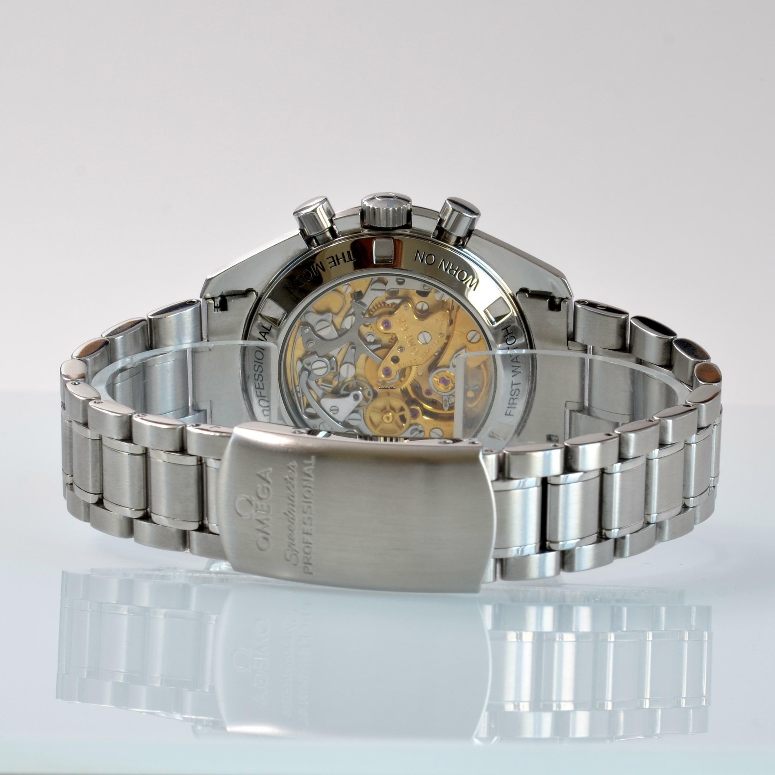 Thumbnail von Omega Speedmaster Professional Moonwatch black dial 1997 Full Set