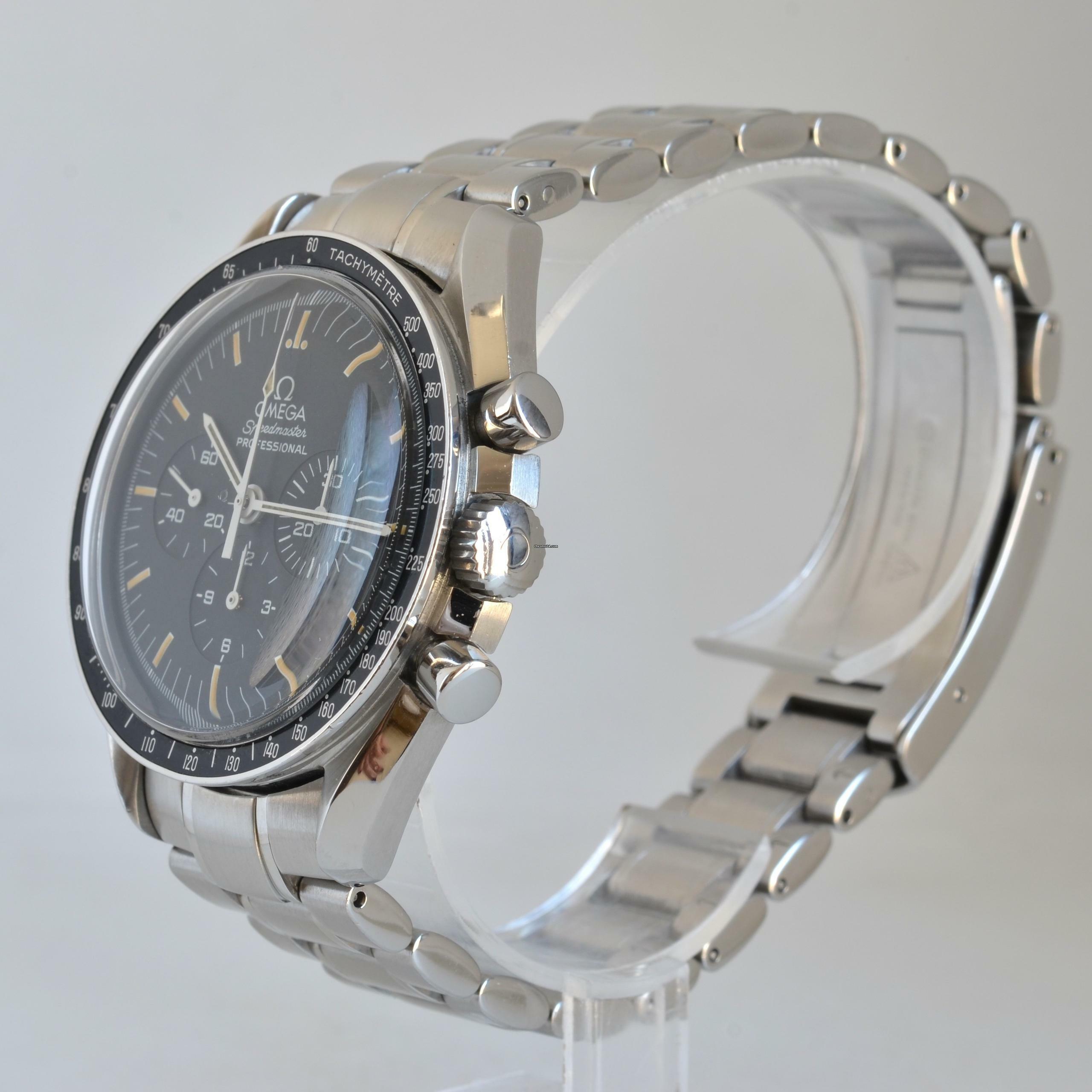 Thumbnail von Omega Speedmaster Professional Moonwatch black dial 1997 Full Set