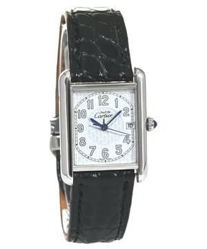 Cartier Tank Must Silber 925 Quarz Ref. W1014354 