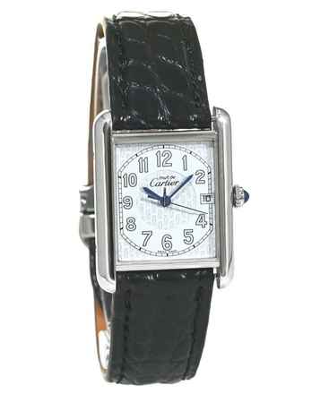  Cartier Tank Must Silber 925 Quarz Ref. W1014354 