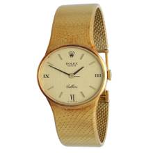 Thumbnail von Rolex Cellini 18K gold Ref. 4064 Full set 1979