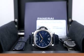 Thumbnail von Panerai Luminor Due 42mm - Blue Dial - With Box And Papers - Pam01274 2024