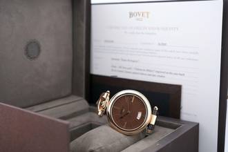 Thumbnail von Bovet Château de Môtiers Amadeo Rose Gold - Brown Dial - With Box And Papers H42RA004