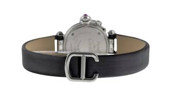 Thumbnail von Cartier Pasha Lady Miss Pasha Edelstahl Quarz Damenuhr Ref. W3140026 2973 B&P 2018