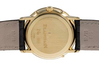 Thumbnail von Blancpain Villeret 18k (0,750) Gold Automatik Herren Ref. 6695-1418 Papiere 1999