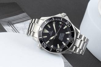 Thumbnail von Omega Seamaster Diver 300 M Stahl Automatik Herrenuhr Ref. 2254.50.00