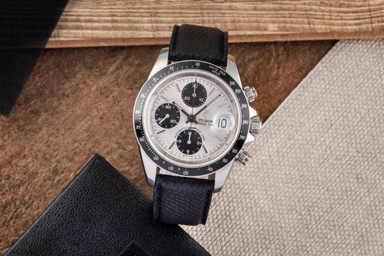  Tudor Prince Date Chronograph Edelstahl Automatik Herrenuhr Ref. 79260P 
