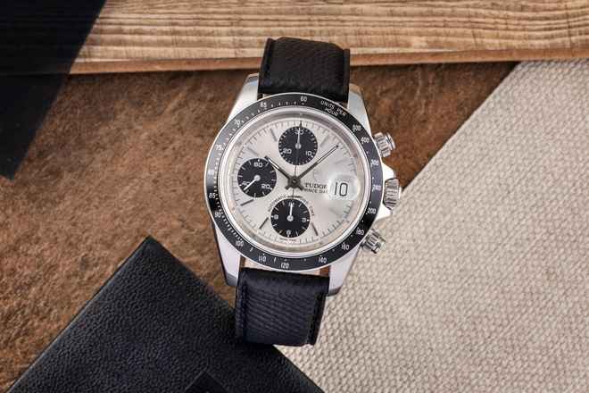  Tudor Prince Date Chronograph Edelstahl Automatik Herrenuhr Ref. 79260P 