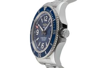 Thumbnail von Breitling Superocean Stahl Automatik Herrenuhr Ref. A17367D81C1A2 Papiere 2021