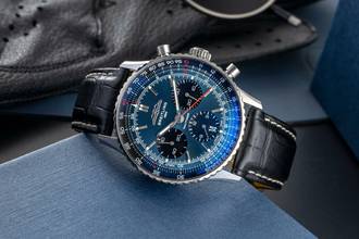 Thumbnail von Breitling Navitimer 01 Chronograph 41 Automatik Ref AB0139241C1P1 B&P