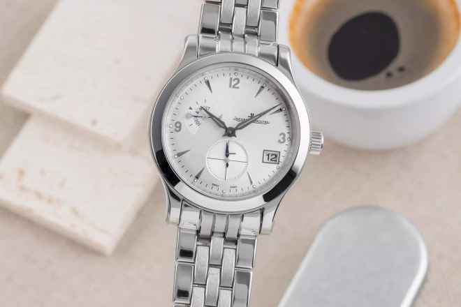  Jaeger-LeCoultre Master Hometime Stahl Automatik Ref. Q1628420 147.8.05.S 