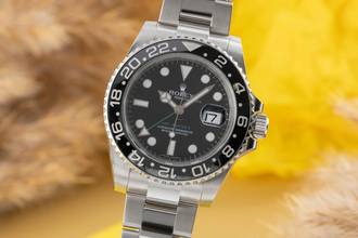 Thumbnail von Rolex GMT-Master II Oyster Edelstahl Automatik Herrenuhr Ref. 116710LN V-Serie