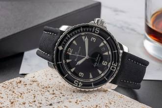 Thumbnail von Blancpain Fifty Fathoms Automatik Stahl Ref. 5015-1130-52A B&P 2021