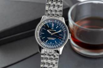 Thumbnail von Breitling Navitimer Stahl Automatik Herrenuhr Ref. A17325241B1A1 Papiere 2019