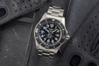 Thumbnail von Breitling Superocean II 44 Black Automatik Stahl Ref. A17392D7/BD68 B&P 2017