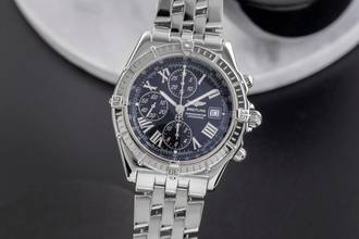 Thumbnail von Breitling Crosswind Chronograph Stahl Automatik Herrenuhr Ref. A13355