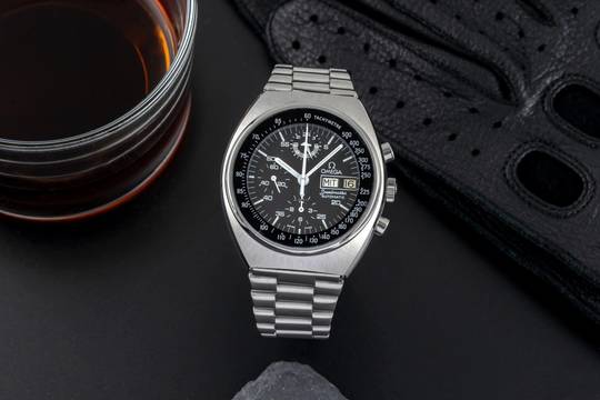  Omega Speedmaster Mark IV 4.5 Chronograph Stahl Automatik Herrenuhr 176.0012 