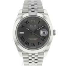 Thumbnail von Rolex Datejust 41 Jubilee Dark Rhodium Wimbledon NEW 2025
