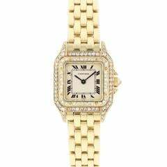  Cartier Panthère PM Yellow Gold Factory Diamonds 